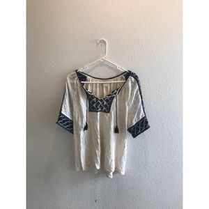 Lucky brand bohemian top